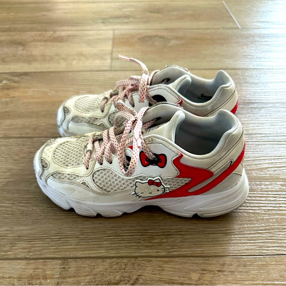 Adidas x Hello Kitty Kids Astir Shoes - Red and White